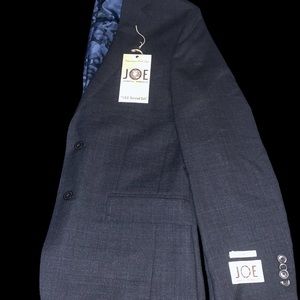 JOE Joseph Abboud Charcoal Slim Fit Suit 36S